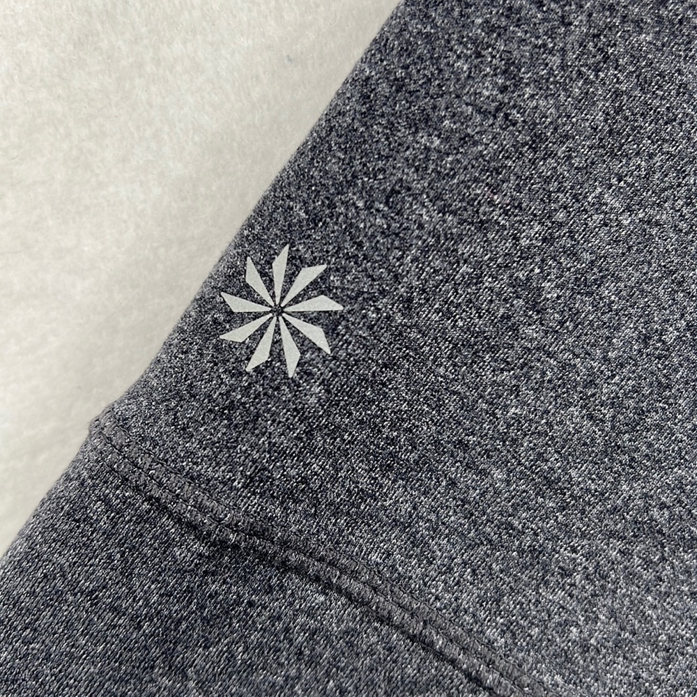 Athleta Leggings Cropped Grey and Black